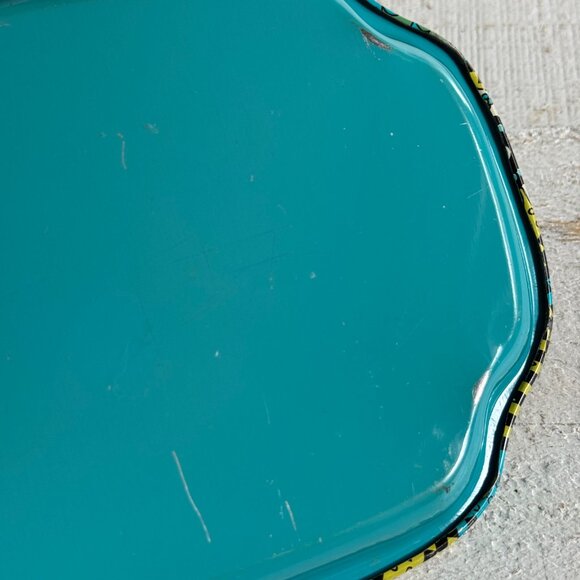 Vintage Metal Retro Rolling Tray - Groovy Herb Tray - Picture 6 of 8